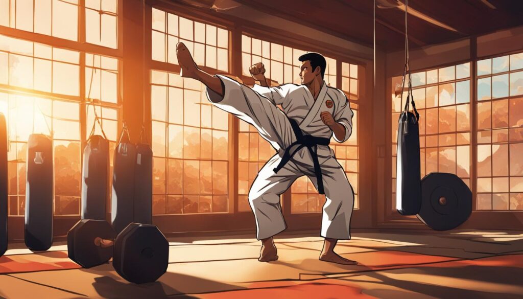 Lichamelijke fitheid kyokushin karate