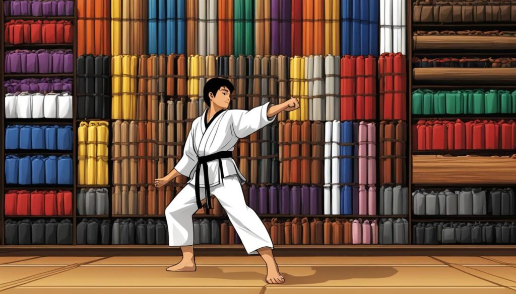 beltsysteem karate