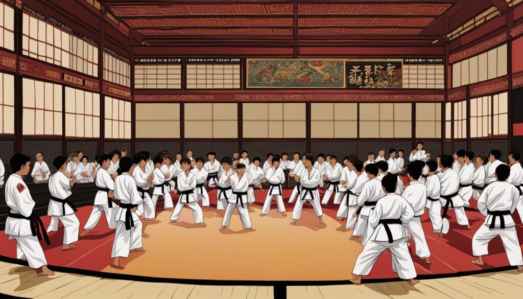 populariteit van karate in Japan